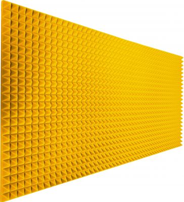 Wikisound - Пирамида 1000x2000x55 (желтый)