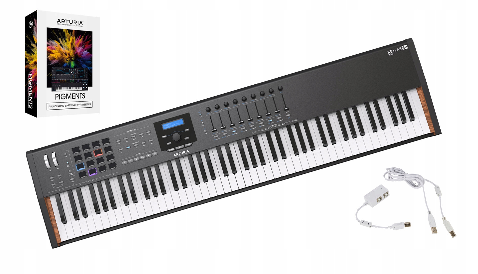 Синтезатор на клавиатуре. Arturia KEYLAB 88. Arturia 88 mk2. Синтезатор Arturia KEYLAB Essential 88. Arturia KEYLAB mk2 49 Black.