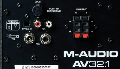 M-Audio - AV32.1 (пара с сабвуфером)