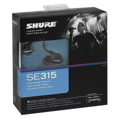 Shure - SE315 (чёрный)