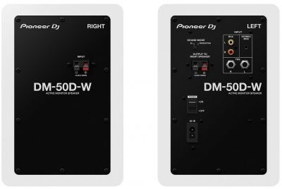 Pioneer - DM-50D (белые) (пара)