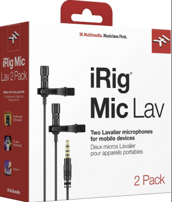 IK Multimedia - iRig Mic Lav 2 Pack