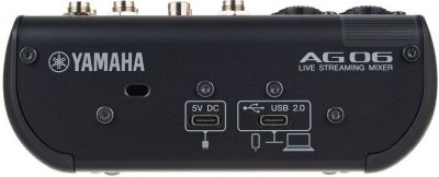 Yamaha - AG06 mk2 (черный)