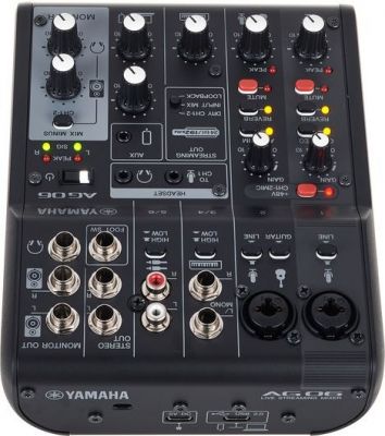 Yamaha - AG06 mk2 (черный)