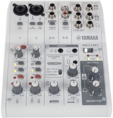 Yamaha - AG06 mk2 (белый)
