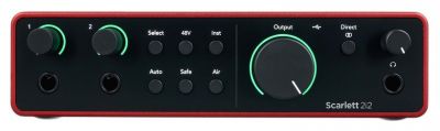Focusrite - Scarlett 2i2 Studio 4th Gen