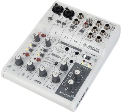 Yamaha - AG06 mk2 (белый)