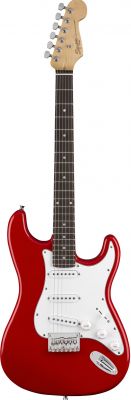Squier - MM Stratocaster Hard Tail - RED