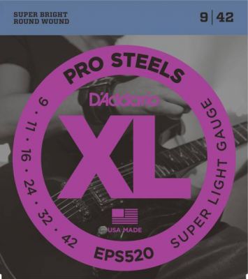 D addario - EPS520 Pro Steels 