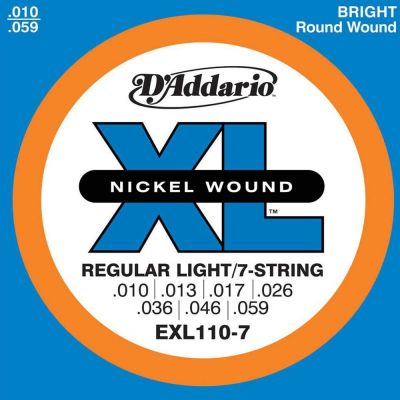 D addario - EXL110-7 Nickel Wound