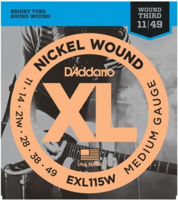 D addario - EXL115W Nickel Wound