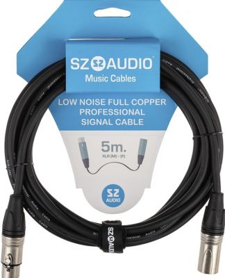 SZ-Audio - XLRm - XLRf 5m