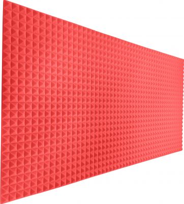 Wikisound - Пирамида 1000x2000x30 (красный)