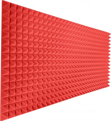 Wikisound - Пирамида 1000x2000x75 (красный)
